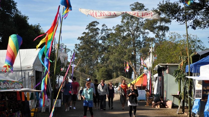Crowds arrive at day one of Splendour