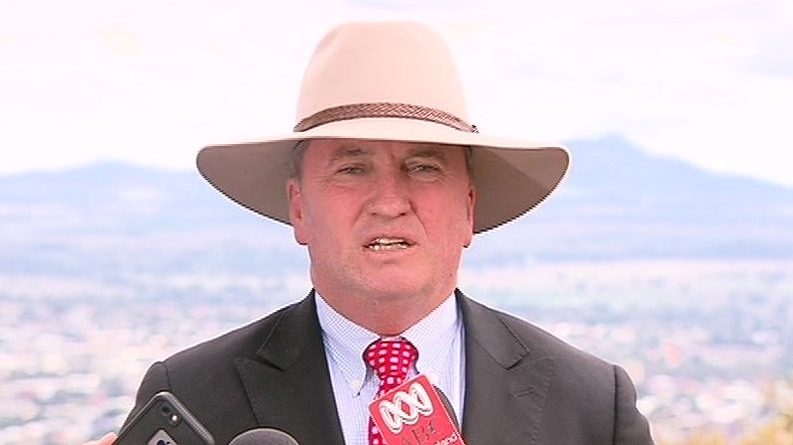 Barnaby Joyce told RN he had a hard time explaining the High Court's ruling to his constituents.