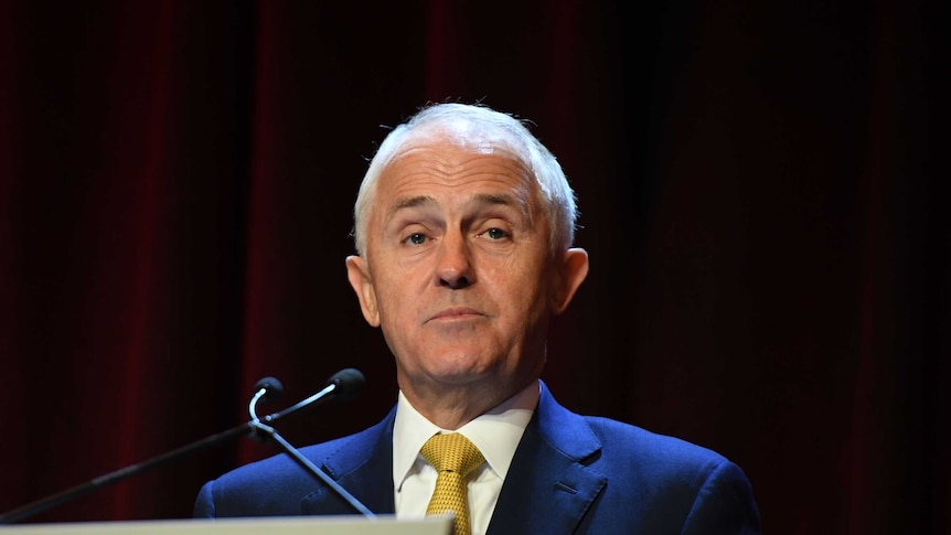 Malcolm Turnbull speaks at the Australia-Canada Economic Leadership Forum.