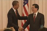 Obama, Hu Jintao meet in Beijing