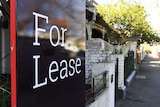 A For Lease sign advertising a rental property