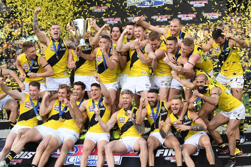 AFL grand final Richmond earns a famous victory, beating Adelaide by