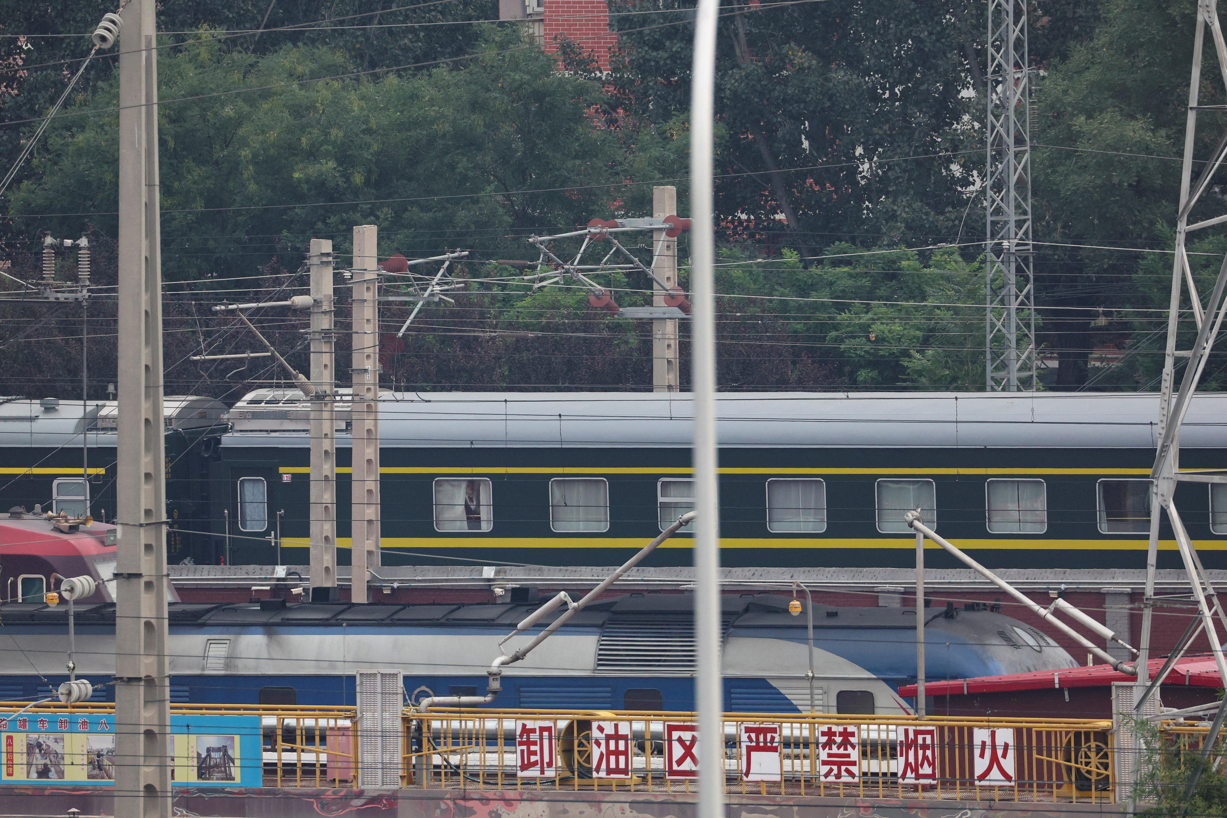 朝鲜领导热一直使用特殊专列作为外访交通工具。