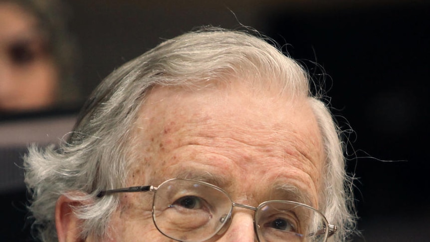 US scholar and political activist Noam Chomsky in May 2010. (AFP: Khalil Mazraawi, file photo)