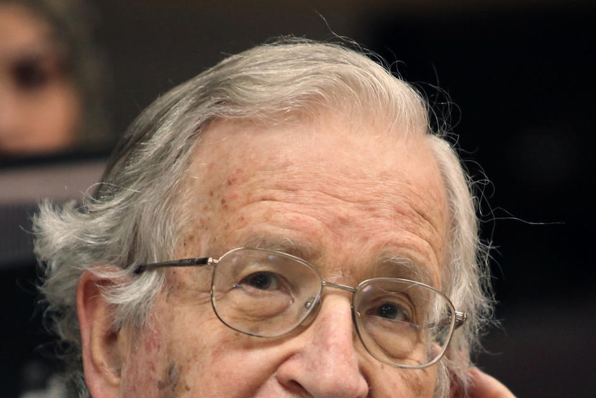 US scholar and political activist Noam Chomsky in May 2010. (AFP: Khalil Mazraawi, file photo)