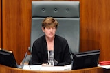 Anna Burke listens during question time.