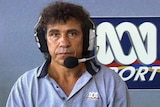 ABC sports commentator Charlie King early in his career