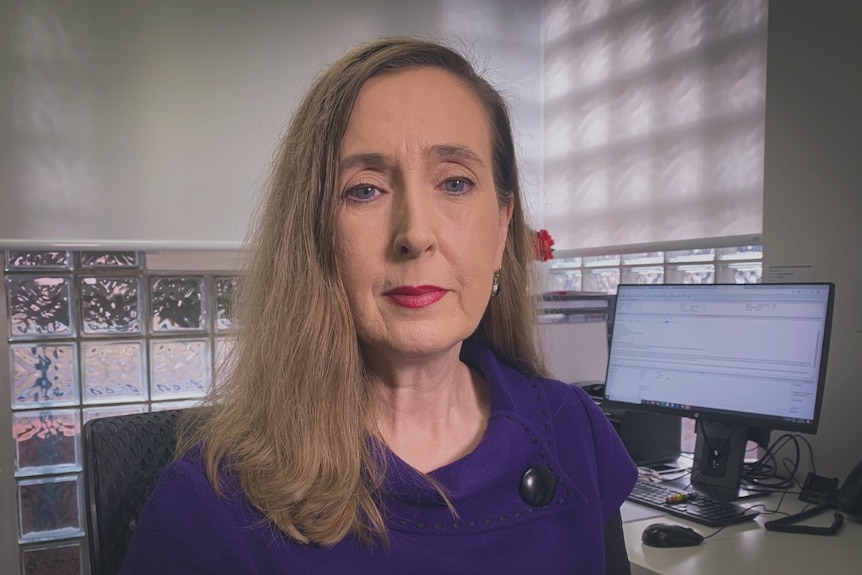 Headshot of Dr Sonia Davison in an office.