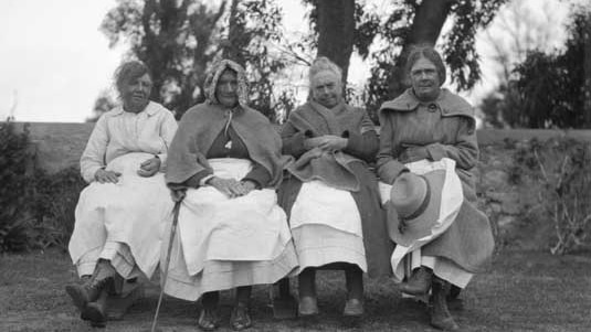 Residents of the Old Women's Home, Fremantle c1924