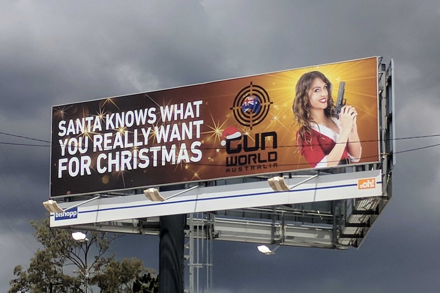 Gunworld billboard