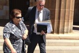 Lucia Colella arrives at the Adelaide Magistrates Court