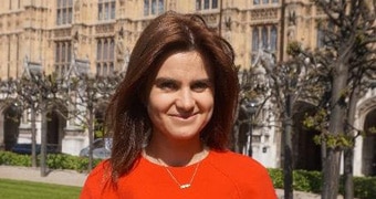 Labour MP Jo Cox at Westminister