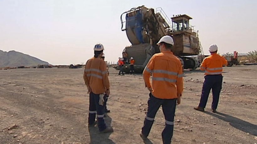 FIFO workers on site