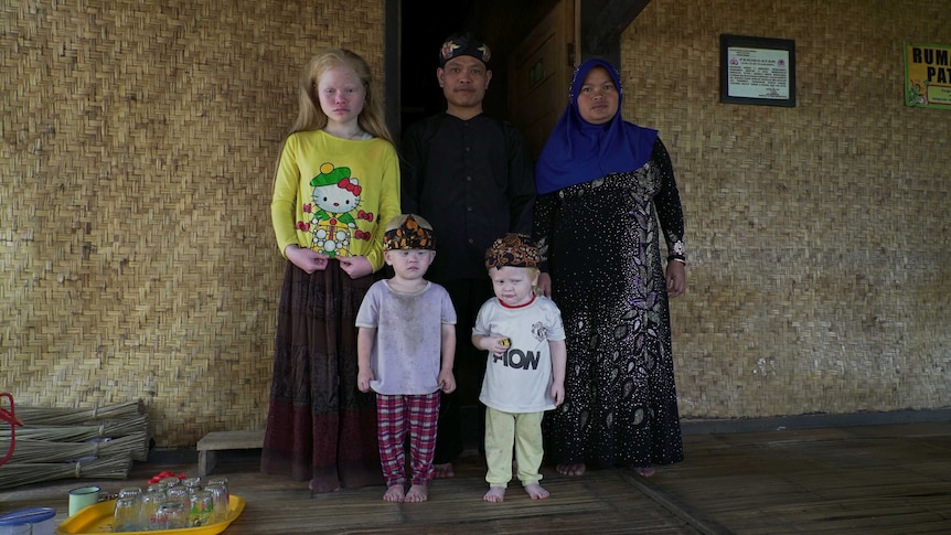 Nana Suryana and his family, Indonesia.
