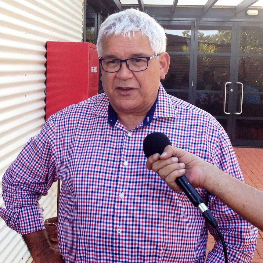 Mick Gooda in Broome for the roundtable discussions