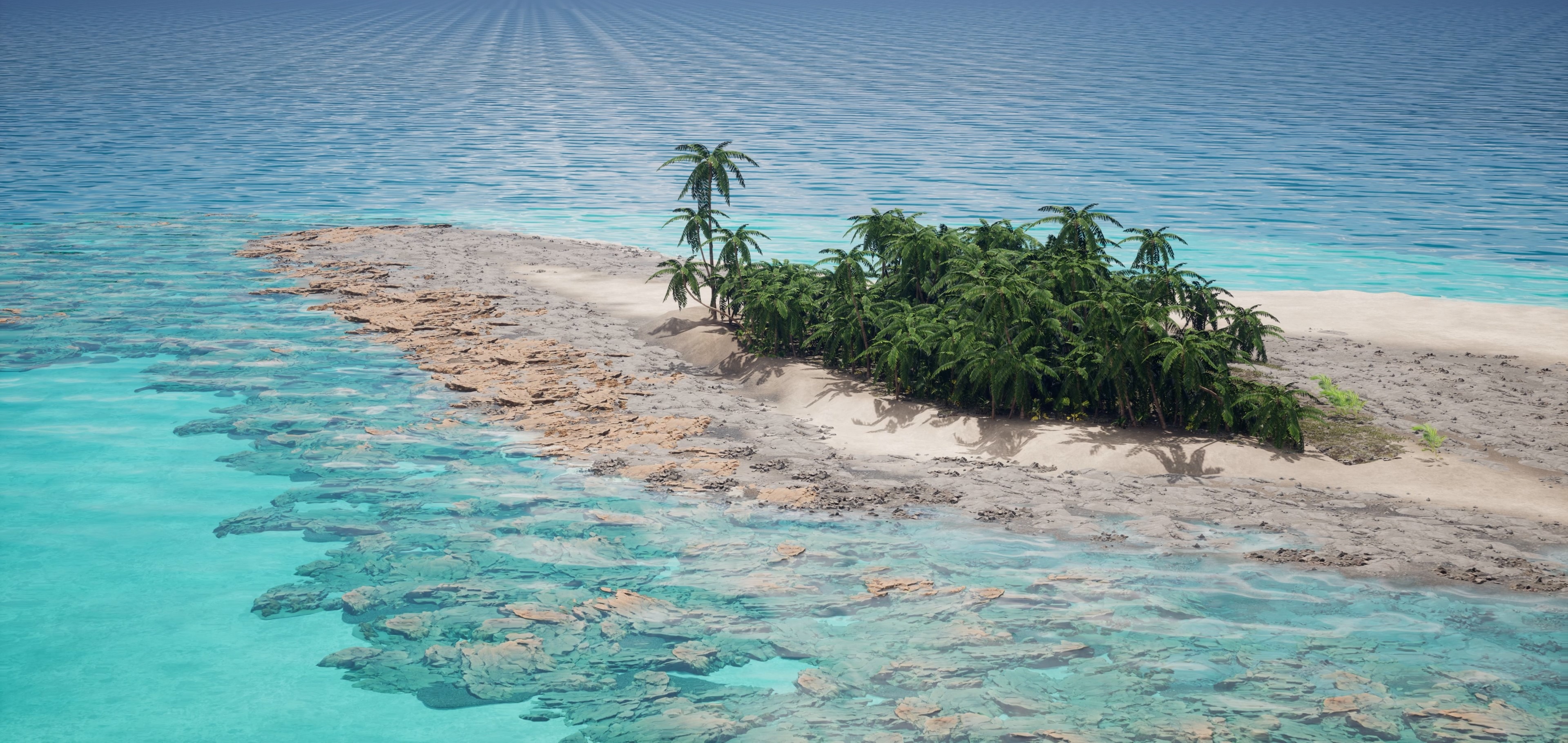 An image of the Metaverse version of Tuvalu. 