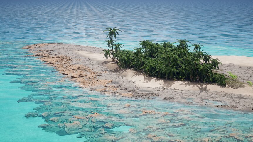 An image of the Metaverse version of Tuvalu. 