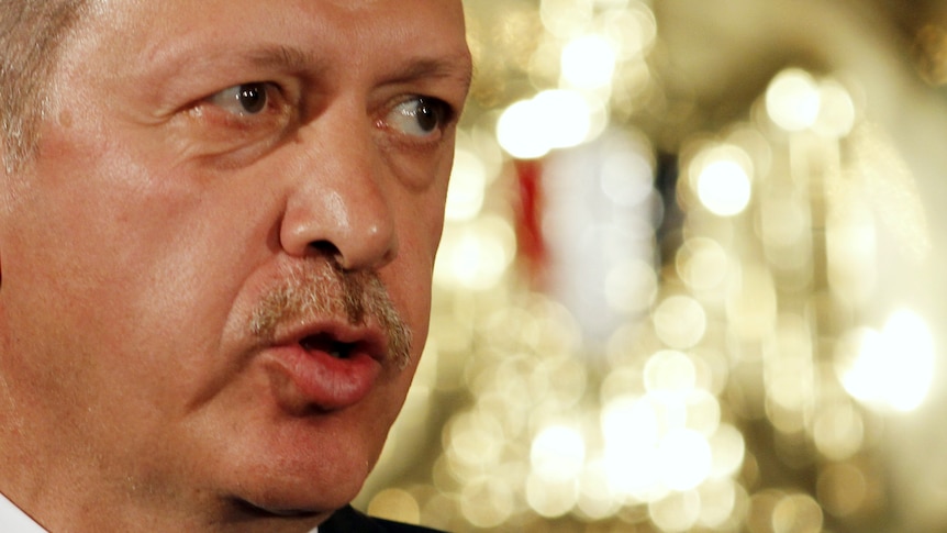 Turkey's prime minister Recep Tayyip Erdogan