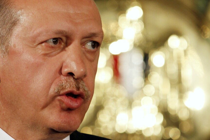 Turkey's prime minister Recep Tayyip Erdogan
