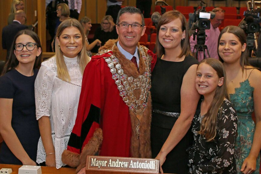 Ipswich Mayor Andrew Antoniolli sworn in