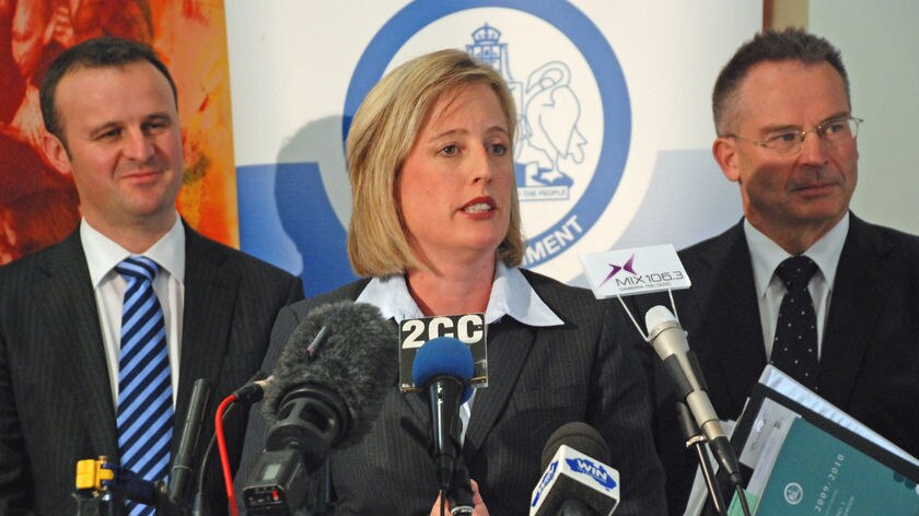 Treasurer Katy Gallagher says losing the tax revenue will make it harder to balance the Budget.