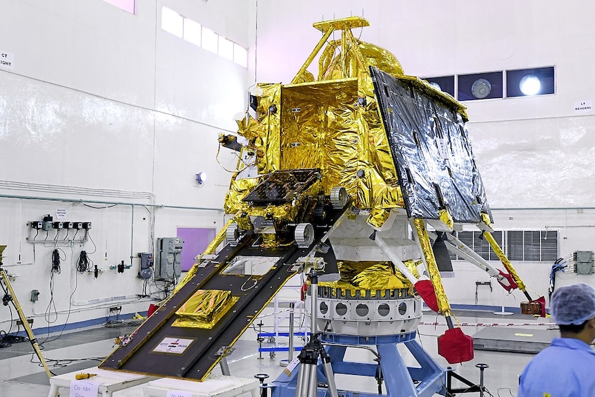 Chandrayaan 2 lunar lander and rover