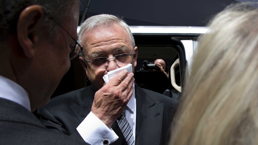 German carmaker Volkswagen CEO Martin Winterkorn