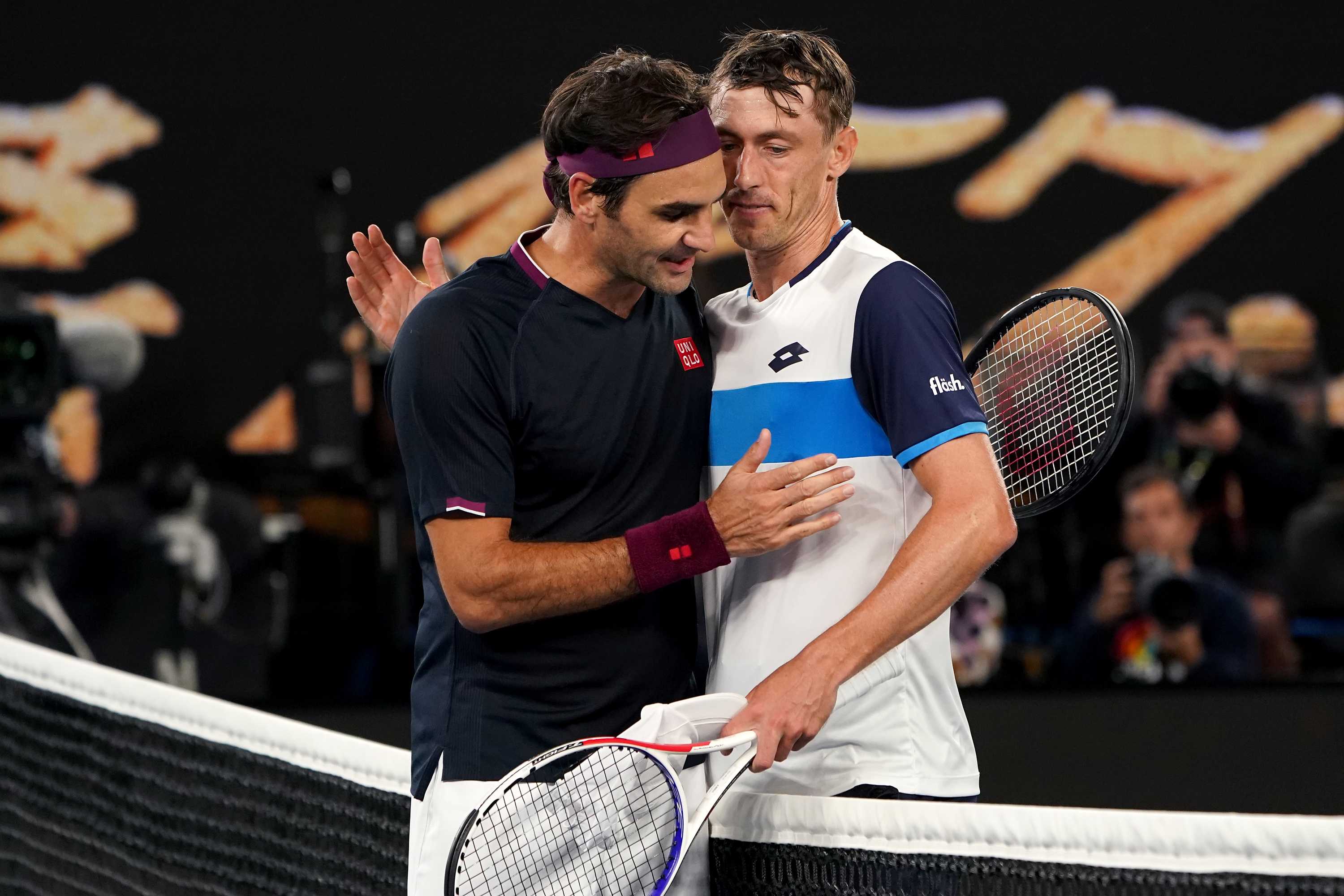 Roger Federer beats John Millman at Australian Open in thrilling five-set match