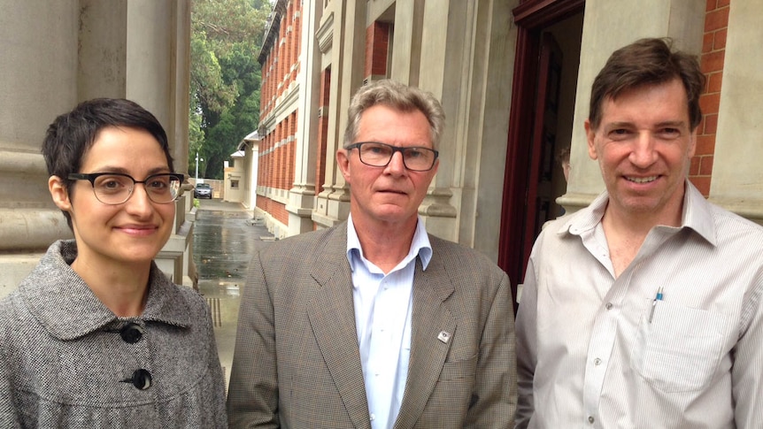 Jane Genovese, Robert Vletter and Clive Garnham