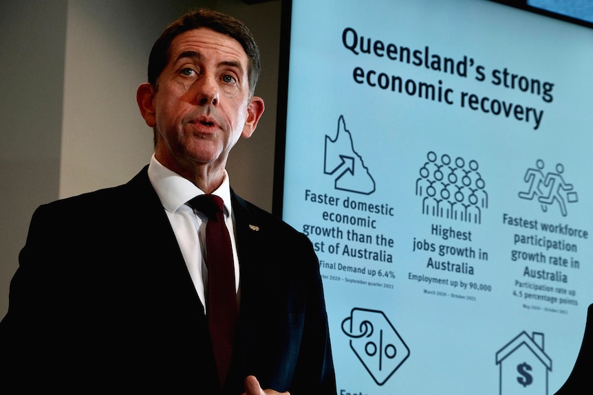 Queensland Treasurer Cameron Dick