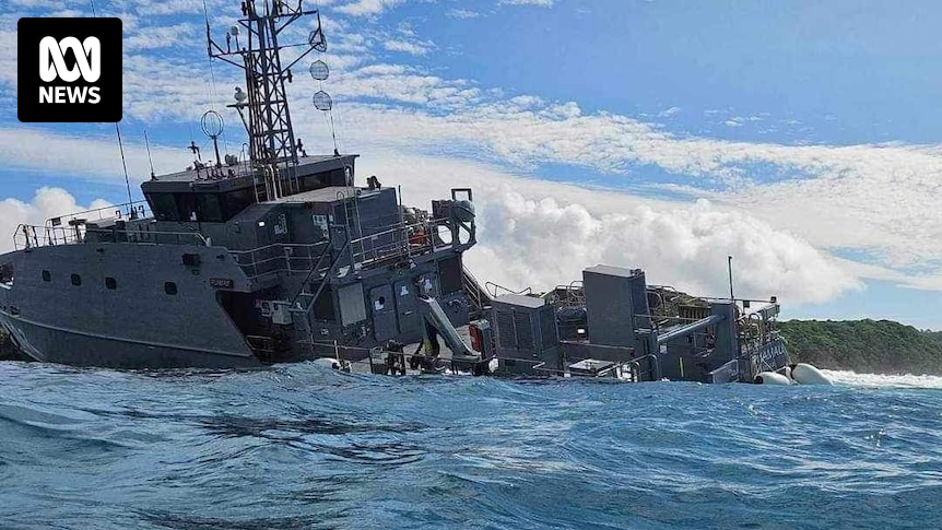 Fiji lucrează pentru a recupera o barcă de patrulare care a eșuat după ce a fost dăruită de Australia