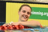 Ellie Cole breaks world record