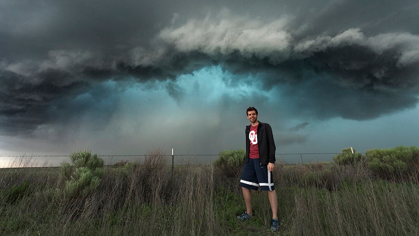 Storm-chasing photographer James Smart in an undated photo.
