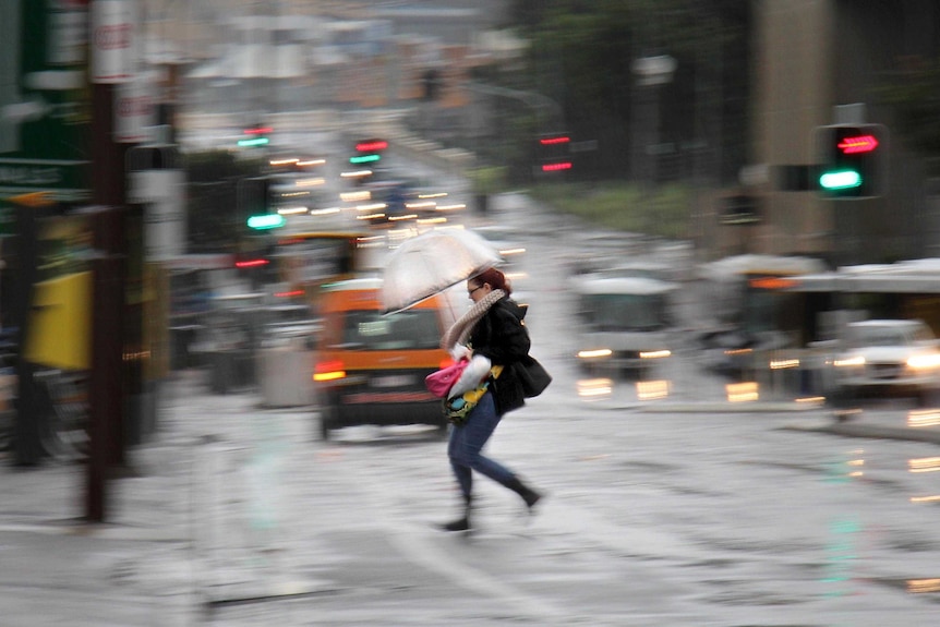 Wet weather in Brisbane