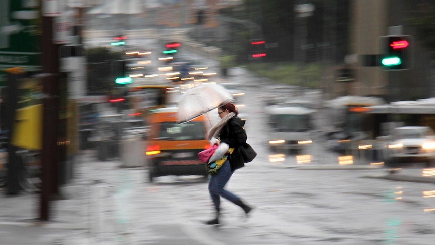 Wet weather in Brisbane