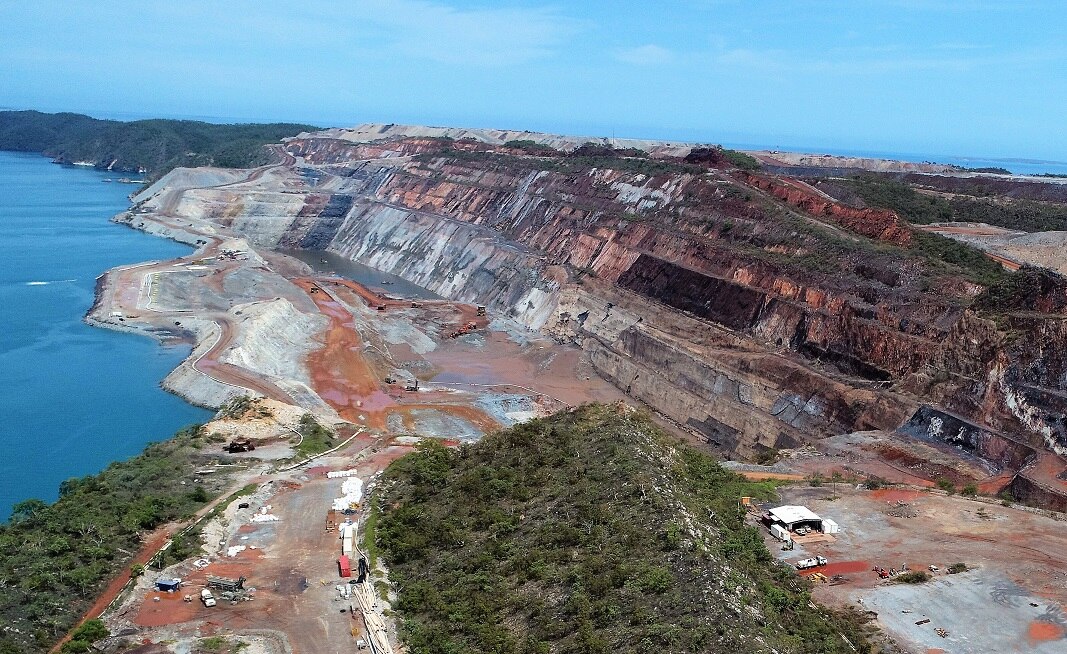 Isola di Koolan dall'alto