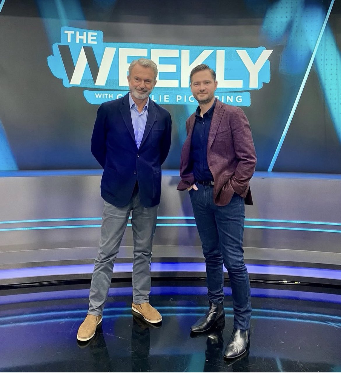 Charlie Pickering remembers his friend, legendary actor Sam Neill