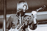 Fleetwood Mac's Danny Kirwan plays guitar