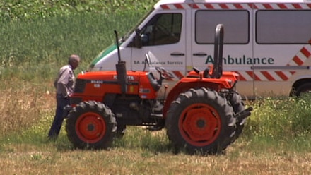 tractor accident