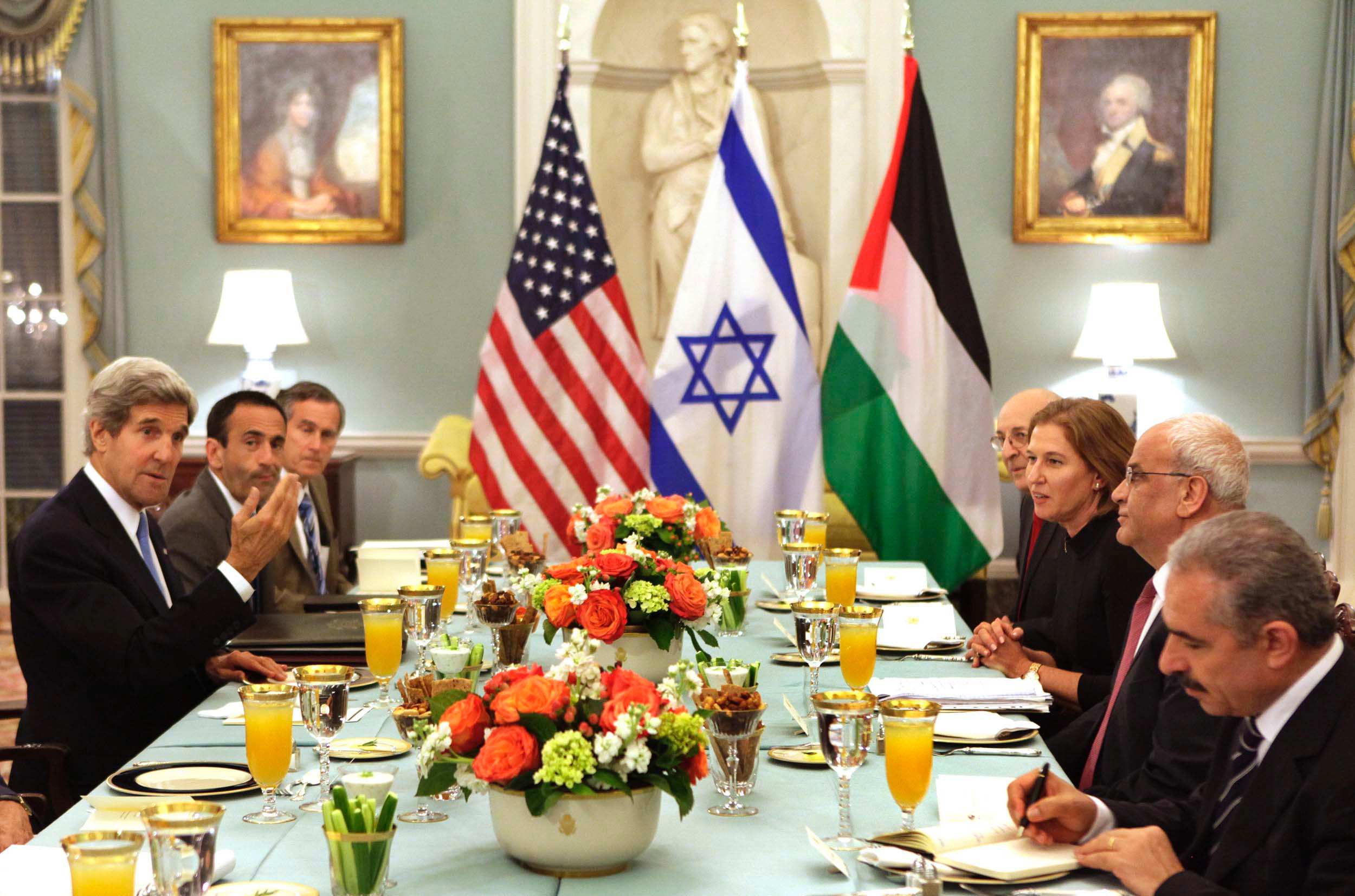 Middle East Peace Process Resumes For First Time In Three Years, With ...