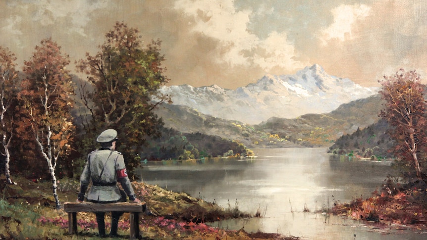 Banksy Nazi oil painting auctioned