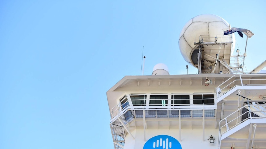 The CSIRO's science vessel, RV Investigator