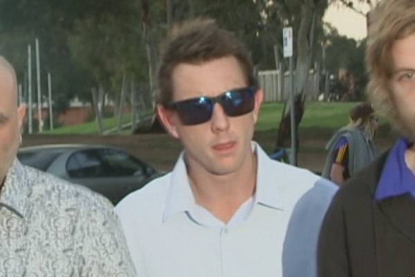 Salisbury West Football Club captain Adam Jones outside his league's tribunal.