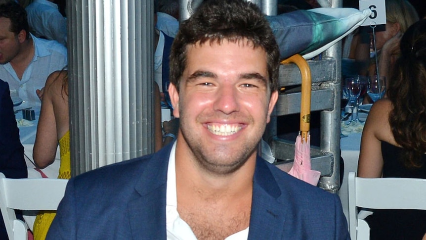 A photo of Fyre CEO and convicted fraudster Billy McFarlnad