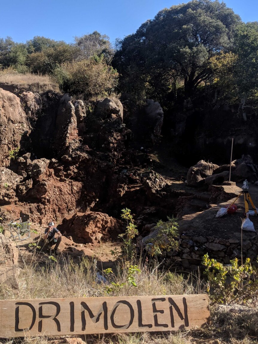 Drimolen cave complex in South Africa
