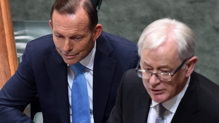 Tony Abbott and Andrew Robb