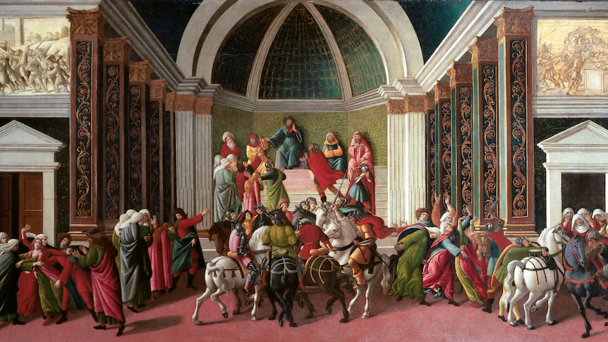 Sandro Botticell's The story of Virginia the Romani
