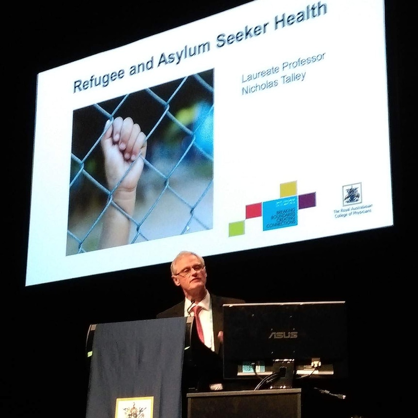 Professor Nick Talley said mandatory detention had a terrible effect on the health of asylum seekers.