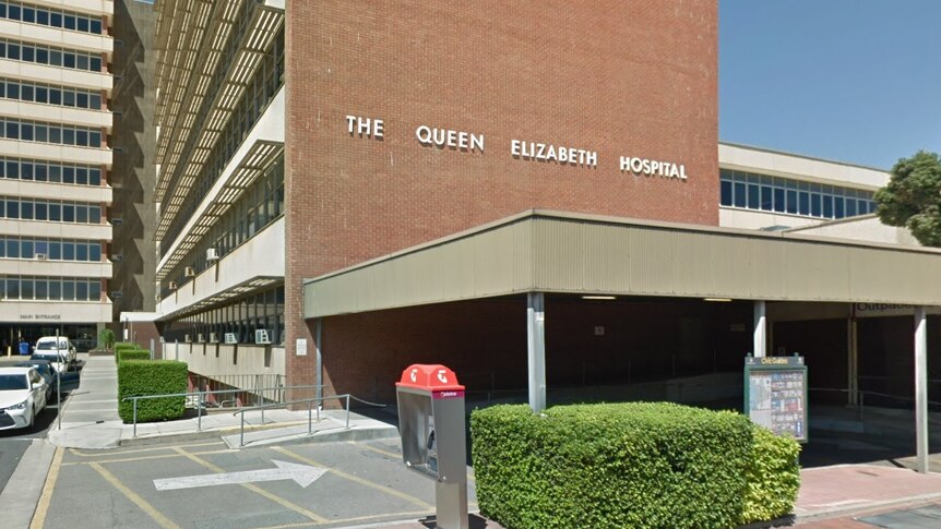 Exterior of the Queen Elizabeth Hospital at Woodville South in Adelaide.