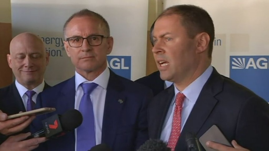 Josh Frydenberg says the SA Premier tried to "crash tackle" his announcement with "petty politics"